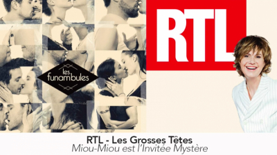 <b>RTL – Les Grosses Têtes</b> avec Miou-Miou